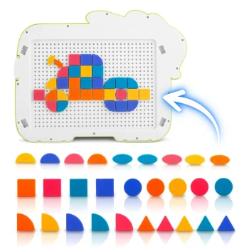 Ricokids Rk 823 Magnetska Ploča Za Slaganje S Tangramom Za Djecu, Zelena 11