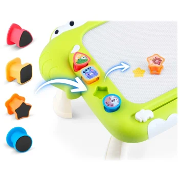Ricokids Rk 823 Magnetska Ploča Za Slaganje S Tangramom Za Djecu, Zelena 12