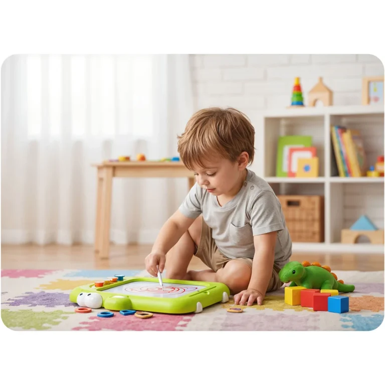 Ricokids Rk 823 Magnetska Ploča Za Slaganje S Tangramom Za Djecu, Zelena 8