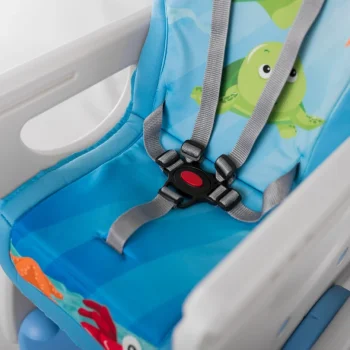 Ricokids Teri 3u1 Stolica Za Hranjenje Beba, Siva I Plava 5