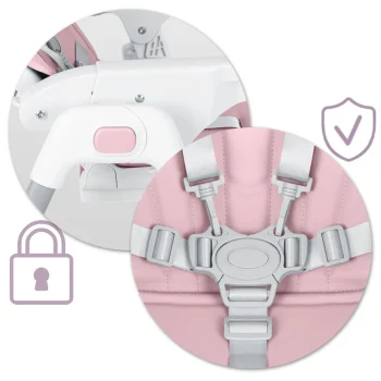 Ricokids Tulo Ružičasta Stolica Za Hranjenje 5