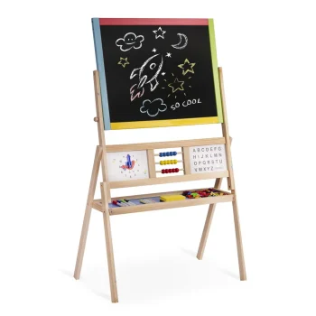 Ricokids Velika Magnetska Ploča Za Pisanje Kredom S Rotirajućim Satom Višebojna 3