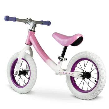 Ricokids Dječji Bicikl Za Ravnotežu, Bijeli I Rozi 4