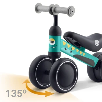 Ricokids Dječji Bicikl Za Ravnotežu S Tri Kotača, Plava 6