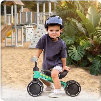 Ricokids Dječji Bicikl Za Ravnotežu S Tri Kotača, Plava 9