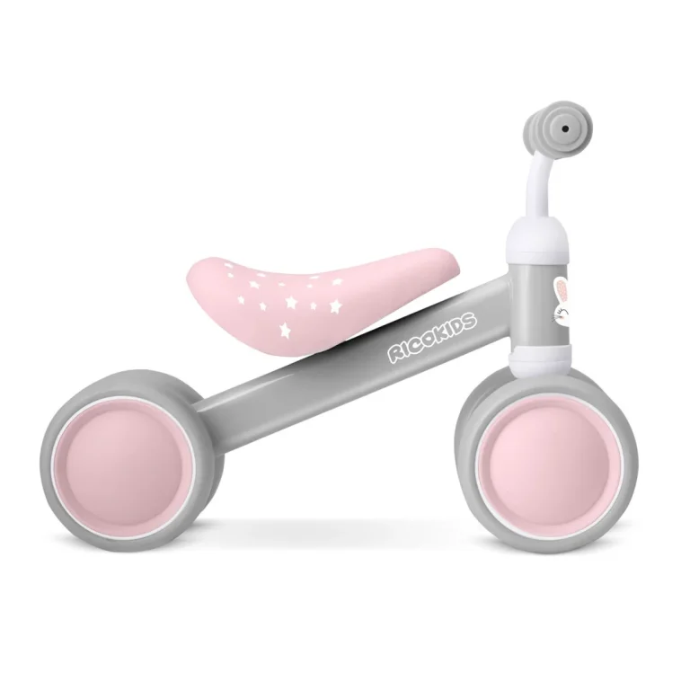 Ricokids Dječji Bicikl Za Ravnotežu S Tri Kotača, Siva 5