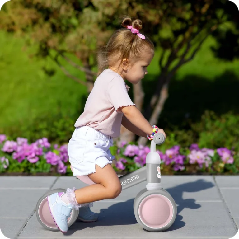 Ricokids Dječji Bicikl Za Ravnotežu S Tri Kotača, Siva 7