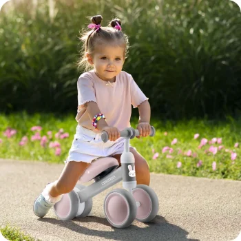 Ricokids Dječji Bicikl Za Ravnotežu S Tri Kotača, Siva 8