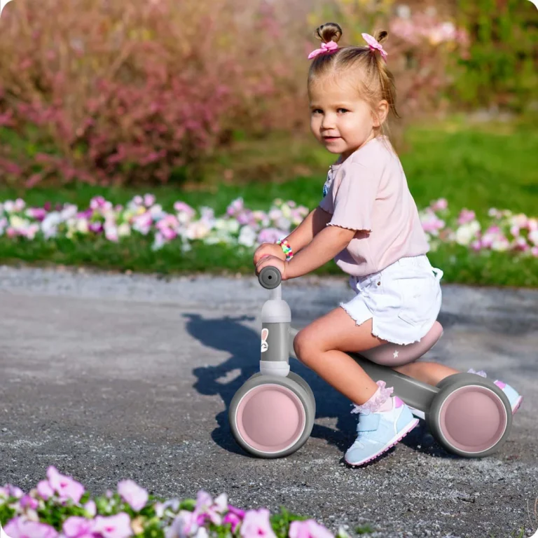 Ricokids Dječji Bicikl Za Ravnotežu S Tri Kotača, Siva 9