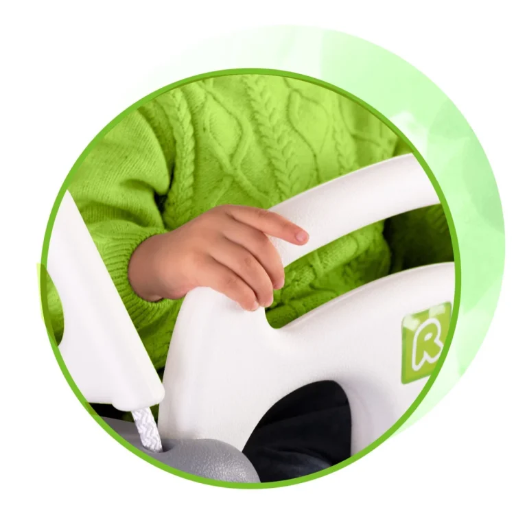 Ricokids Ljuljačka S Kantom 3 U 1, Siva I Bijela 5
