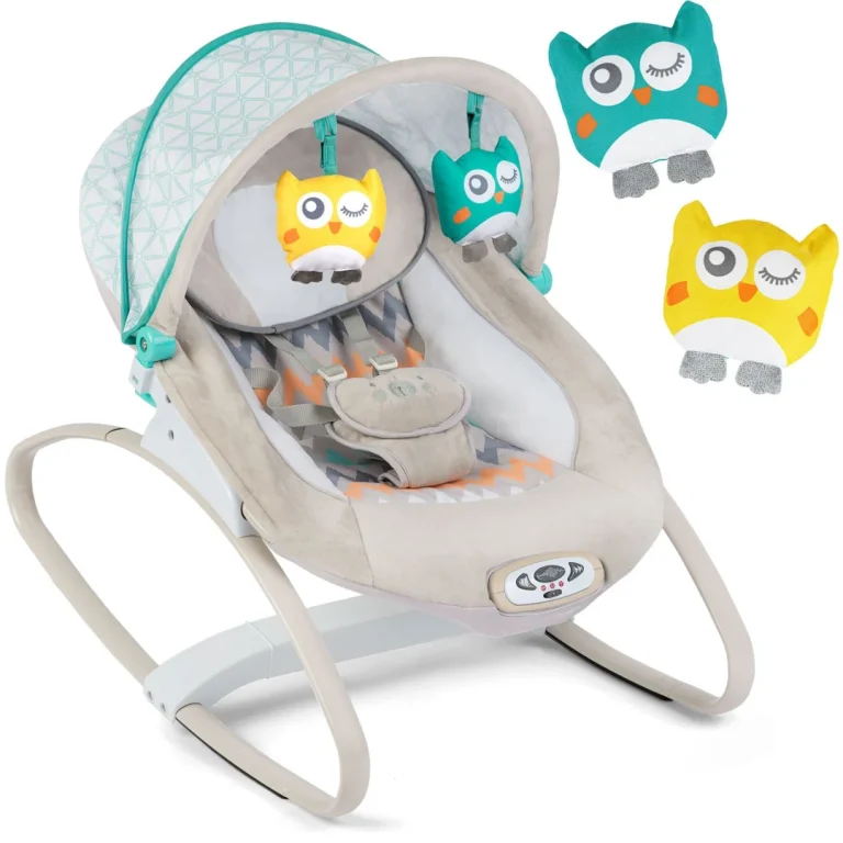 Ricokids Ljuljačka S Vibracijom I Glazbom Siva 1
