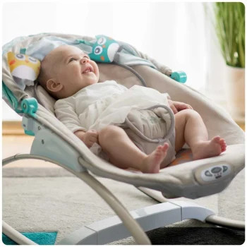 Ricokids Ljuljačka S Vibracijom I Glazbom Siva 2