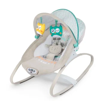 Ricokids Ljuljačka S Vibracijom I Glazbom Siva 4