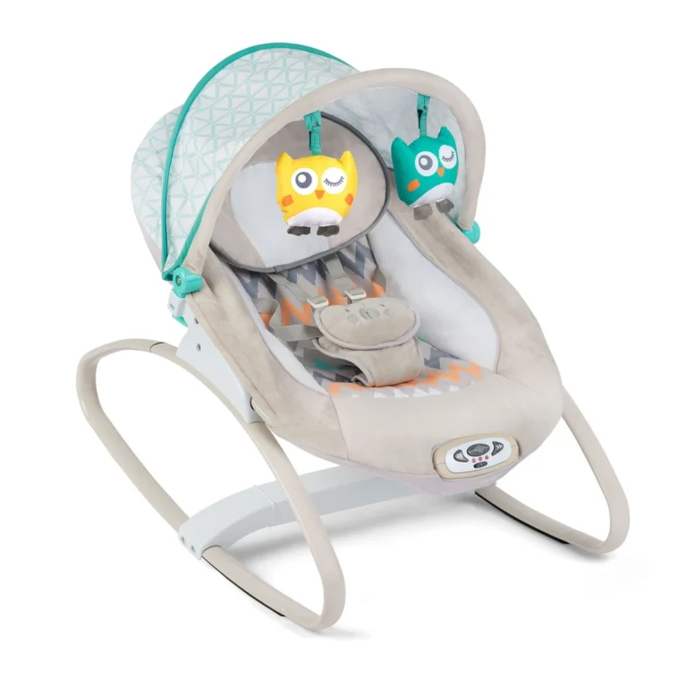 Ricokids Ljuljačka S Vibracijom I Glazbom Siva 6