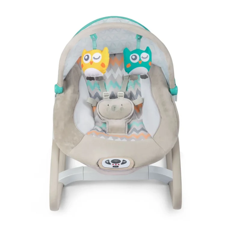 Ricokids Ljuljačka S Vibracijom I Glazbom Siva 8