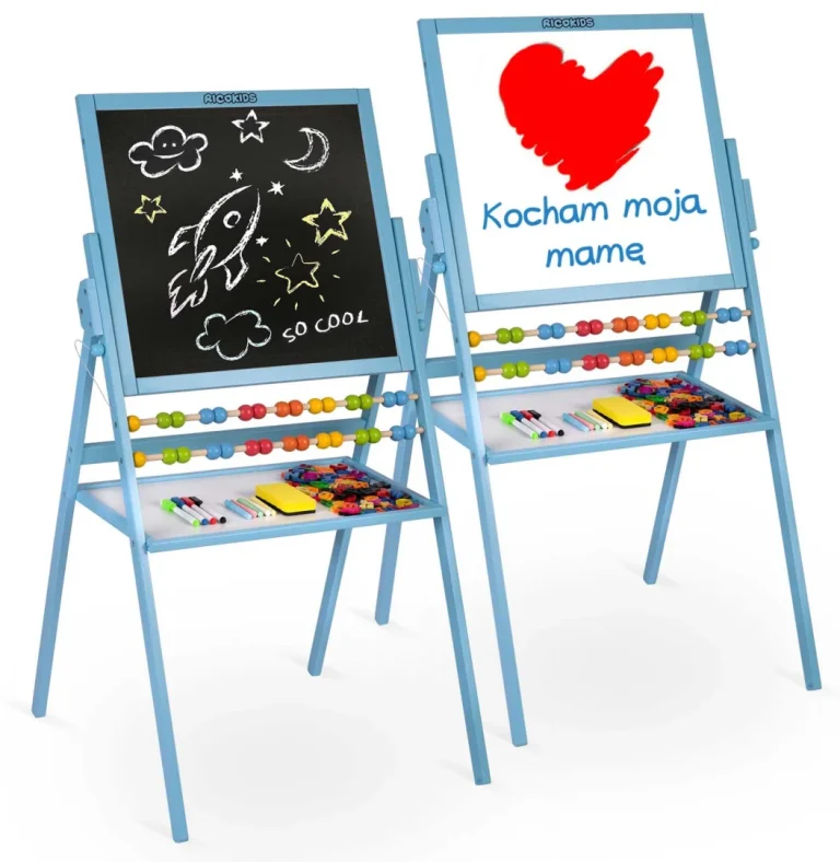 Ricokids Magnetska Rotirajuća Ploča Za Pisanje Kredom Plava 12