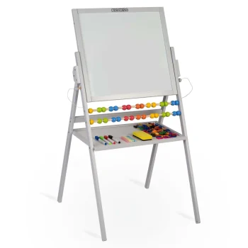 Ricokids Magnetska Rotirajuća Ploča Za Pisanje Kredom Siva 2