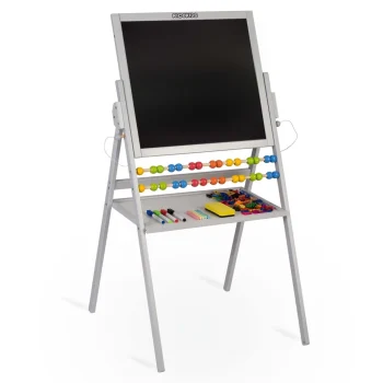 Ricokids Magnetska Rotirajuća Ploča Za Pisanje Kredom Siva 5