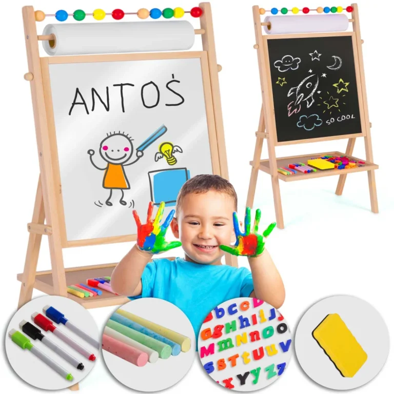 Ricokids Magnetska Rotirajuća Ploča Za Pisanje Kredom 1