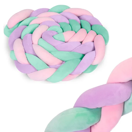 Ricokids Marama Za Dječji Krevetić 3m Mint Roza Ljubičasta 1