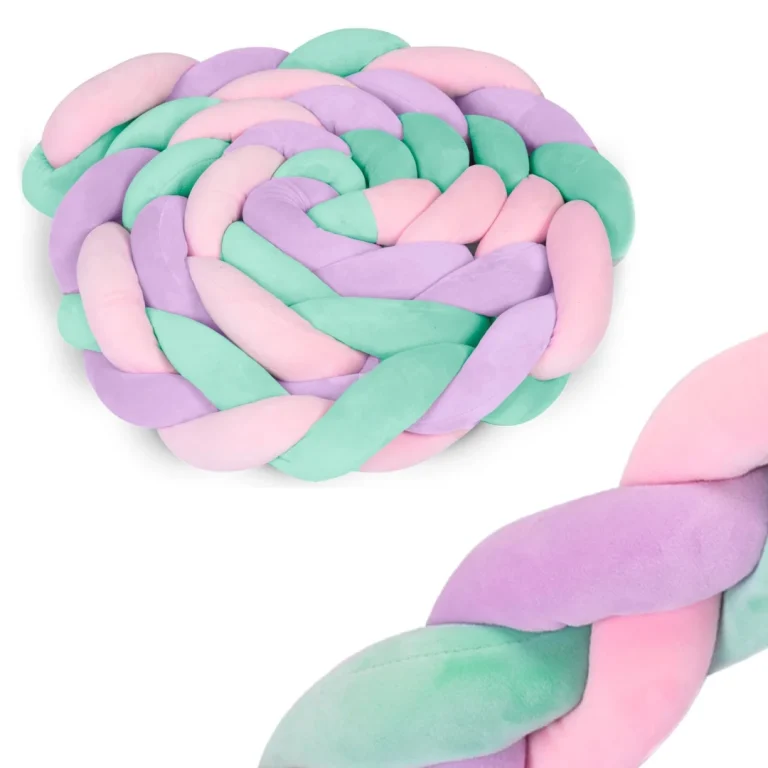 Ricokids Marama Za Dječji Krevetić 3m Mint Roza Ljubičasta 1