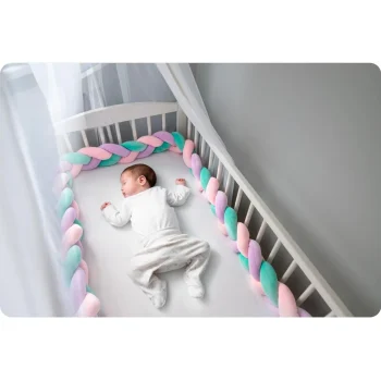 Ricokids Marama Za Dječji Krevetić 3m Mint Roza Ljubičasta 5