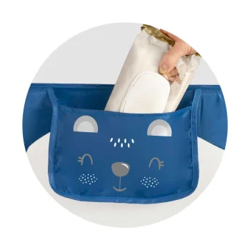Ricokids Plava Ograda Za Krevet 150x42x35cm 7