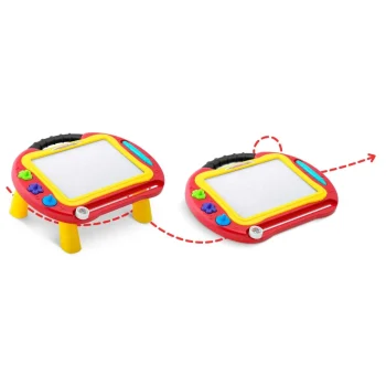 Ricokids Ploča + Stol Za Crtanje Crvena 11