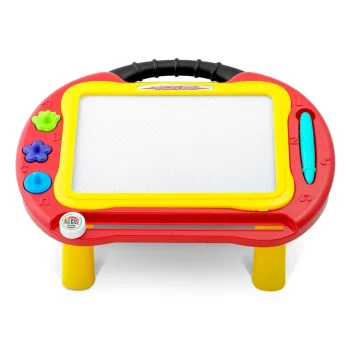 Ricokids Ploča + Stol Za Crtanje Crvena 2
