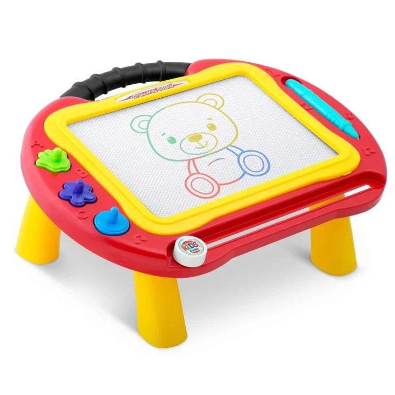 Ricokids Ploča + Stol Za Crtanje Crvena 5