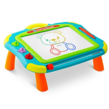 Ricokids Ploča Za šaranje + Stol Za Crtanje Plava 6