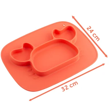 Ricokids Silikonski Tanjur Za Hranjenje Rakova Za Djecu 3