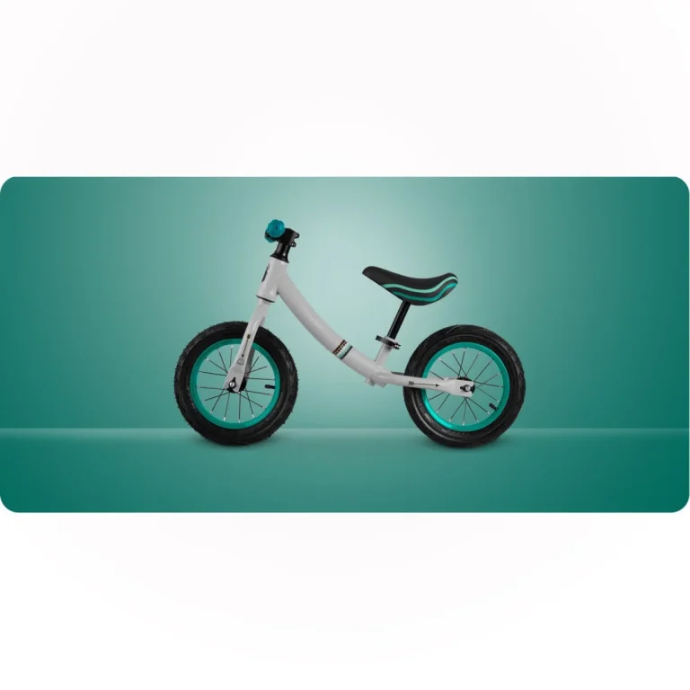 Ricokids Sivo Tirkizni Balansni Bicikl Za Djecu 6