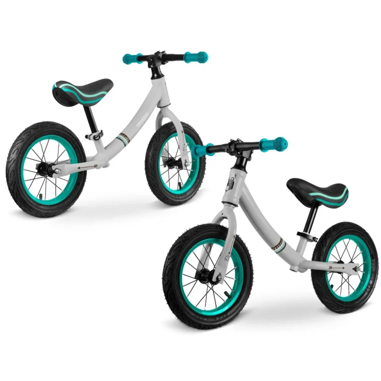 Ricokids Sivo Tirkizni Balansni Bicikl Za Djecu 7