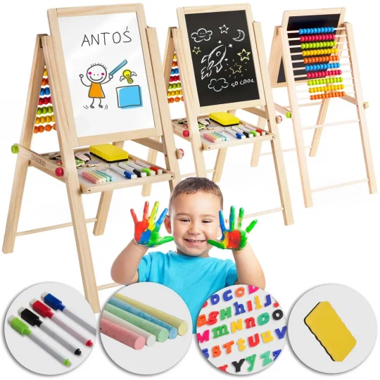 Ricokids Sklopiva Magnetska Ploča Za Pisanje Kredom 1
