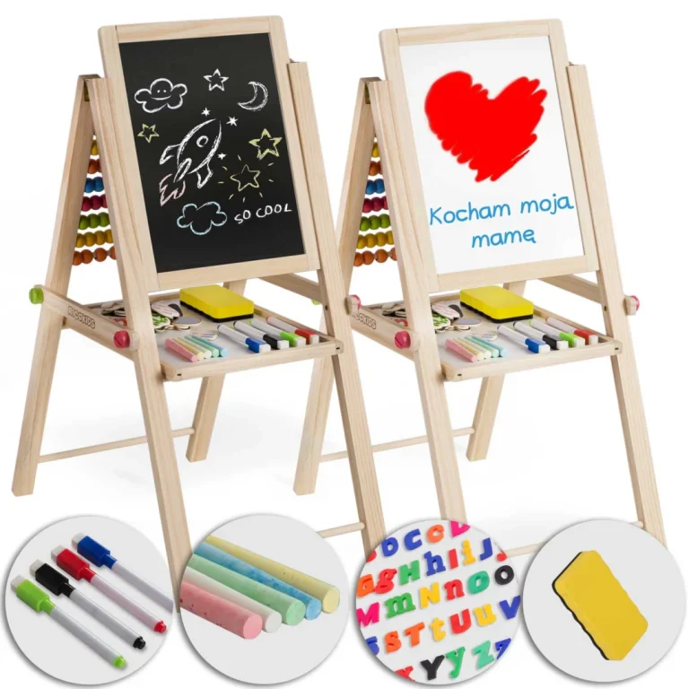 Ricokids Sklopiva Magnetska Ploča Za Pisanje Kredom 6