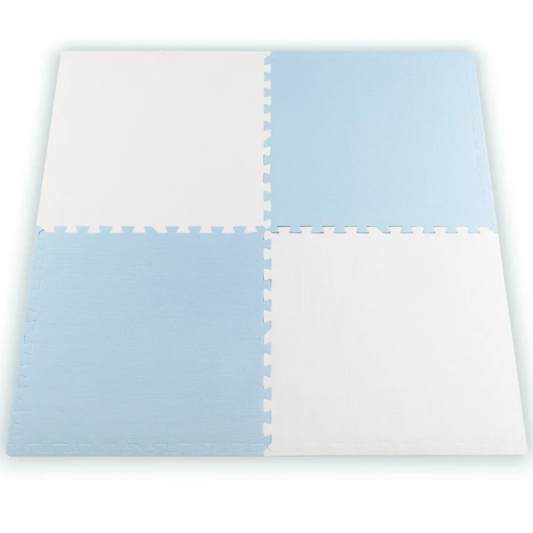 Ricokids Velika Pjenasta Podloga Za Slagalice 60x60 Cm 4 Komada Plavo Bijela 7