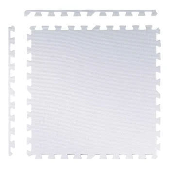 Ricokids Velika Pjenasta Podloga Za Slaganje 60x60 Cm 4 Komada Boje Breskve I Bijele 7