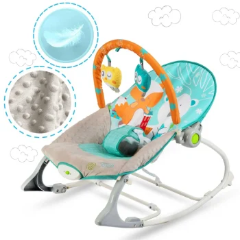 Ricokids Vibrirajuća Ljuljačka Bijela I Plava 4