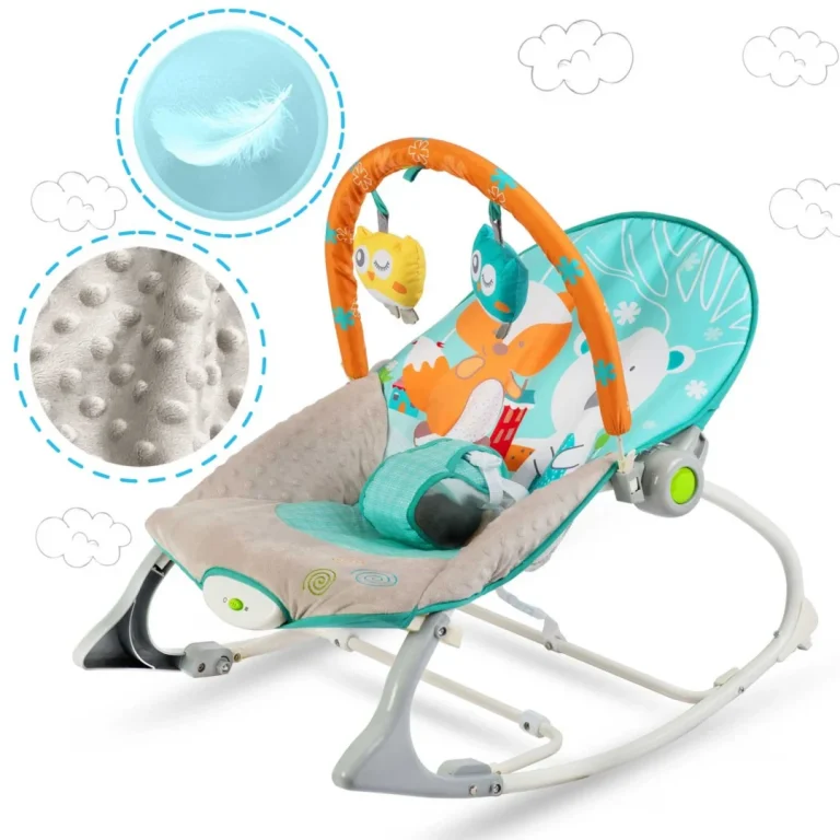 Ricokids Vibrirajuća Ljuljačka Bijela I Plava 4