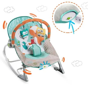 Ricokids Vibrirajuća Ljuljačka Bijela I Plava 5