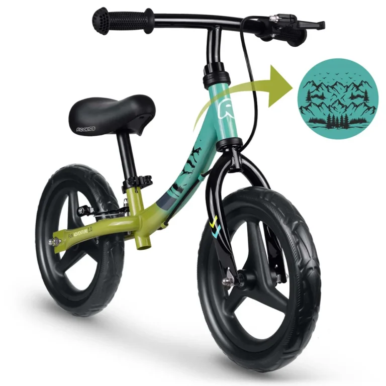 Ricokids Zabavni Avanturistički Bicikl Za Balansiranje Za Djecu, Siva, Var. 760802 2
