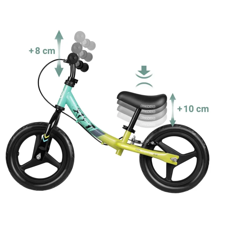 Ricokids Zabavni Avanturistički Bicikl Za Balansiranje Za Djecu, Siva, Var. 760802 6