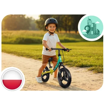 Ricokids Zabavni Avanturistički Bicikl Za Balansiranje Za Djecu, Siva, Var. 760802 9