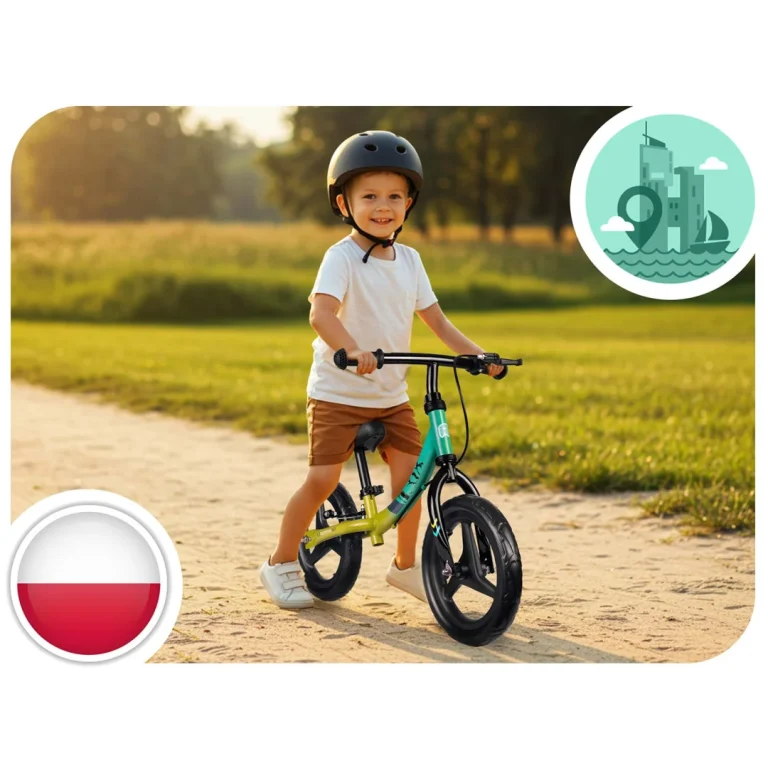 Ricokids Zabavni Avanturistički Bicikl Za Balansiranje Za Djecu, Siva, Var. 760802 9