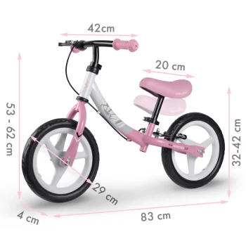 Ricokids Zabavni Avanturistički Bicikl Za Balansiranje Za Djecu, Siva, Var. 760803 2