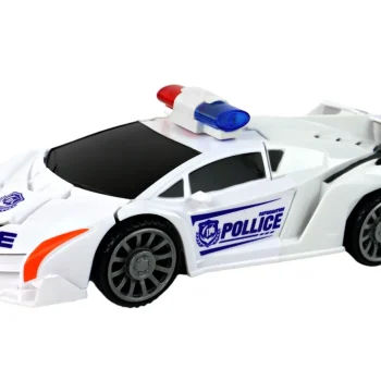 Robot Auto Policija Bijela 2u1 Transformacija 2
