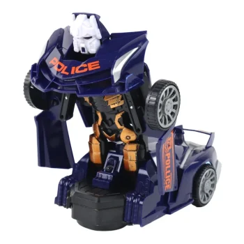 Robot Automobil Policijski Tamnoplavi Transformacija 2u1 2