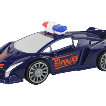 Robot Automobil Policijski Tamnoplavi Transformacija 2u1 3