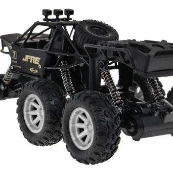 Rock Explorer 4x4 Metalna Gusjenica Za Djecu 8+ Godina Na Daljinsko Upravljanje 1:18 Gumena 6, Crna 5